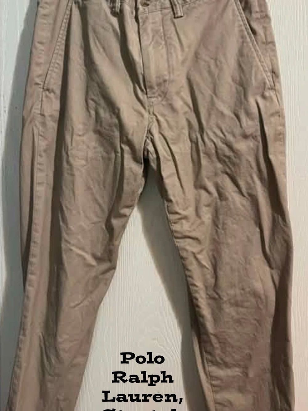 Polo by Ralph Lauren Men's Khaki/Tan Chino Pants